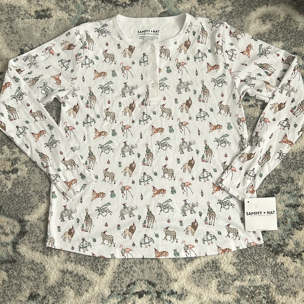 Sammy + Nat Holiday Pajama Top